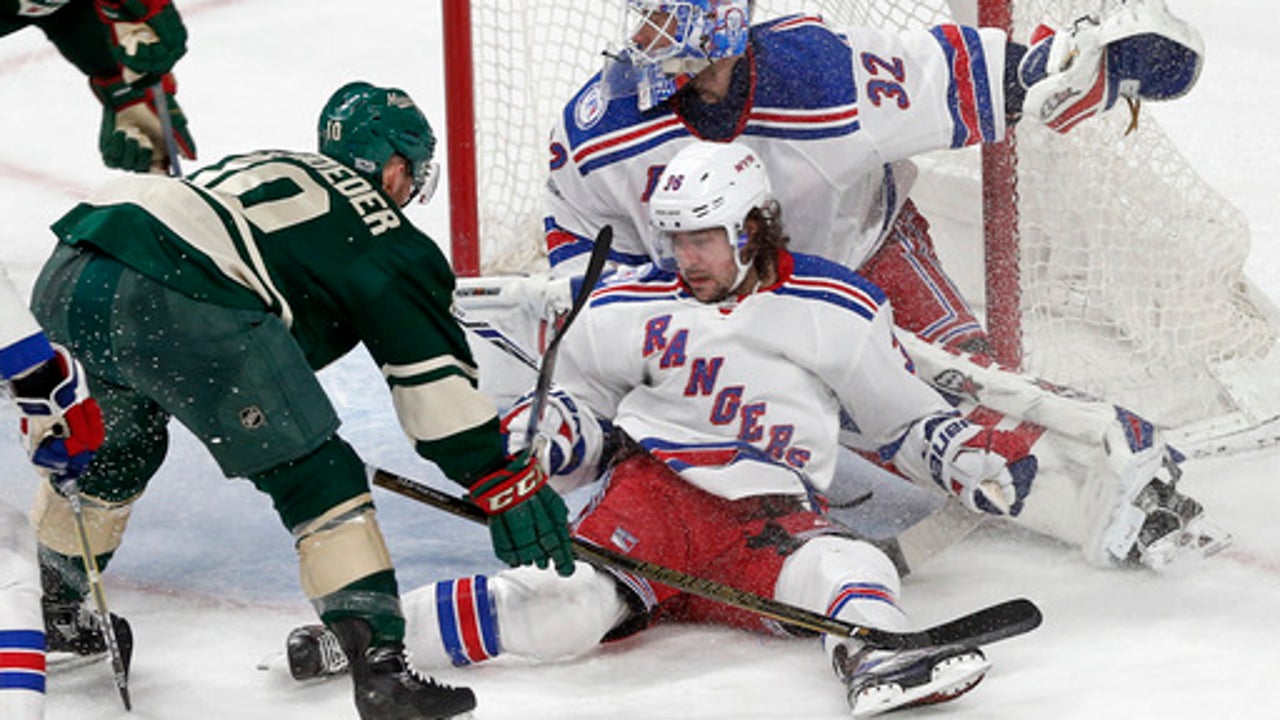 Lindberg, Raanta lead Rangers past Wild 3-2 (Mar 18, 2017)